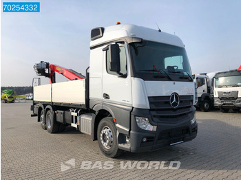 Locação de Mercedes-Benz Actros 2646 6X2 Palfinger PK 20.501 L Kran Crane Automatic Euro 6 Mercedes-Benz Actros 2646 6X2 Palfinger PK 20.501 L Kran Crane Automatic Euro 6: foto 3