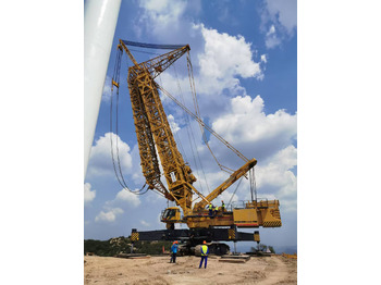 Guindaste sobre esteiras XCMG Official Construction Mobile Crane XGC2100W 110Ton Used Hydraulic Crawler Crane: foto 4