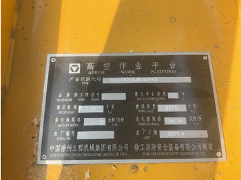 Locação de  XCMG Official Used Aerial Work Platform Lift GTJZ0808 8m Hydraulic Scissor Lift Price XCMG Official Used Aerial Work Platform Lift GTJZ0808 8m Hydraulic Scissor Lift Price: foto 5