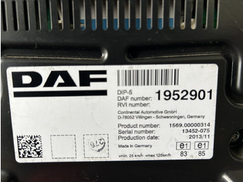 Painel de instrumentos DAF DAF XF 106 CLOCK COUNTER 1952901: foto 3
