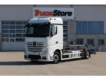 Caminhão transportador de contêineres/ Caixa móvel MERCEDES-BENZ Actros 1848