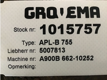 Eixo e peças LIEBHERR