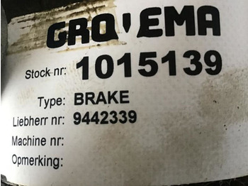 Peças de freio Liebherr Brake: foto 2 Peças de freio Liebherr Brake: foto 2