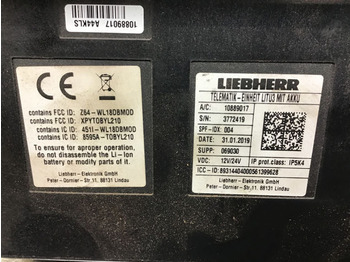 Centralina electrónica Liebherr Electric Module: foto 2