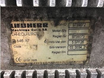 Centralina electrónica Liebherr Motor control Device: foto 3