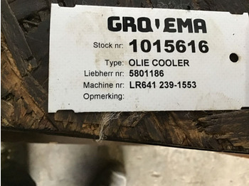 Radiador de óleo LIEBHERR