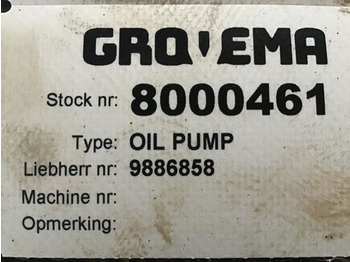 Bomba de óleo Liebherr Oil Pump: foto 3