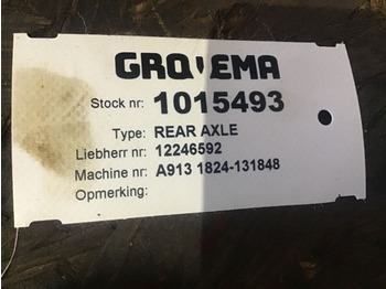 Eixo e peças LIEBHERR