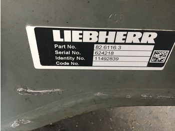 Eixo e peças LIEBHERR
