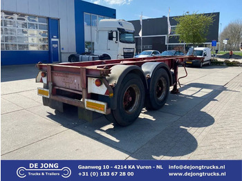 Semireboque transportador de contêineres/ Caixa móvel BURG