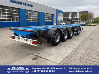 Semireboque transportador de contêineres/ Caixa móvel D-TEC