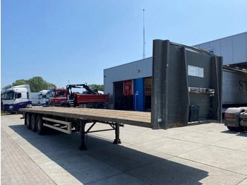 Semi-reboque plataforma/ Caixa aberta Groenewegen DRO-12-27 / Plateau Trailer / Hard-Wood Floor / BPW + Drum: foto 4