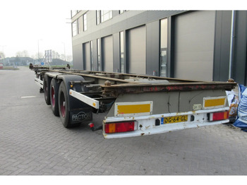 Semireboque transportador de contêineres/ Caixa móvel Pacton Container Chassis / BPW + DISC: foto 2