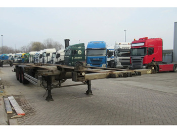 Semireboque transportador de contêineres/ Caixa móvel Pacton Container Chassis / BPW + DISC: foto 4