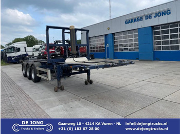 Semireboque transportador de contêineres/ Caixa móvel VAN HOOL 20'