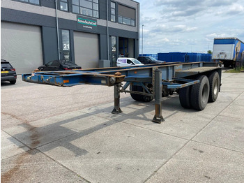 Semireboque transportador de contêineres/ Caixa móvel Van Hool 20FT Chassis / Steel Suspension / Double Air: foto 4 Semireboque transportador de contêineres/ Caixa móvel Van Hool 20FT Chassis / Steel Suspension / Double Air: foto 4
