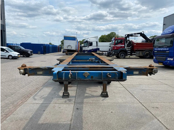 Semireboque transportador de contêineres/ Caixa móvel Van Hool 20FT Chassis / Steel Suspension / Double Air: foto 5 Semireboque transportador de contêineres/ Caixa móvel Van Hool 20FT Chassis / Steel Suspension / Double Air: foto 5