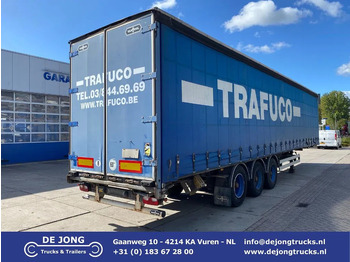 Semi-reboque de lona VAN HOOL