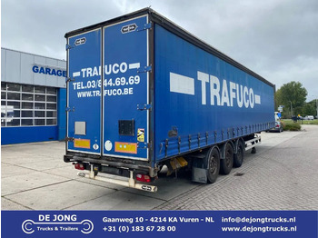 Semi-reboque de lona VAN HOOL