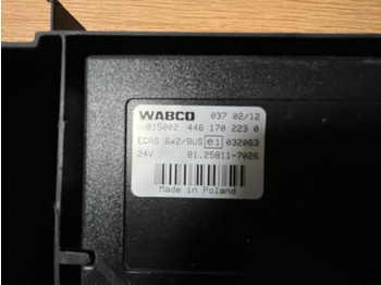 Centralina electrónica de Caminhão MAN WABCO Steuergerät ECAS 6x2 81.25811-7026: foto 2
