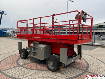 Plataforma de Tijera/ Plataforma de tesoura Haulotte H15SXL Diesel 4x4 Scissor Work Lift 1500cm: foto 2