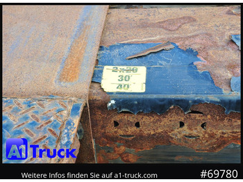 Semireboque transportador de contêineres/ Caixa móvel KRONE SDC, Containerchassis,  2x20/30/40: foto 3