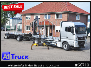 Caminhão florestal MAN TGX 26.480