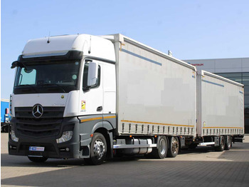 Caminhão com lona MERCEDES-BENZ Actros 2542