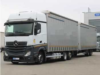 Caminhão com lona MERCEDES-BENZ Actros 2542