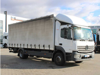 Caminhão com lona Mercedes-Benz Atego 1224 L, EURO 6, TAIL LIFT: foto 2