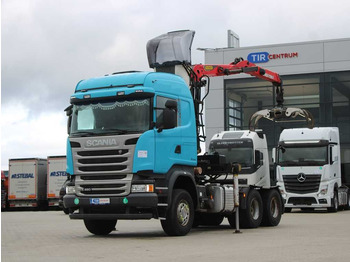 Caminhão grua SCANIA R 490