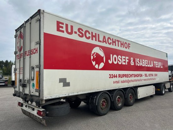 Semireboque isotérmico Menci Fleischkühler Rohrbahnen, Liftachse, BPW, light weight: foto 2