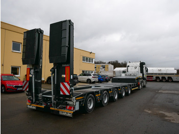 Semireboque baixa nuevo Goldhofer 5-Achs-Tele-Semi mit hydr.  Rampen MPA: foto 4