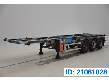 Semireboque transportador de contêineres/ Caixa móvel DESOT