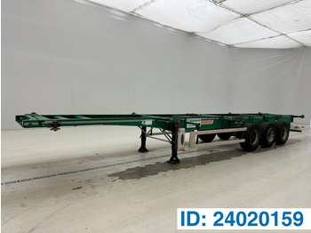 Semireboque transportador de contêineres/ Caixa móvel FRUEHAUF