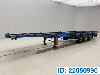 Semireboque transportador de contêineres/ Caixa móvel FRUEHAUF
