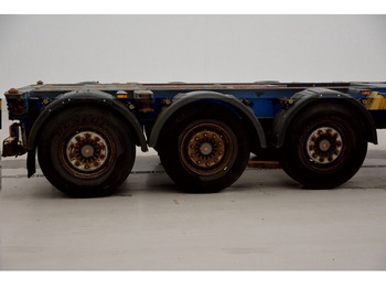 Semireboque transportador de contêineres/ Caixa móvel Krone Polyvalent skelet 20-30-40-45 ft: foto 3