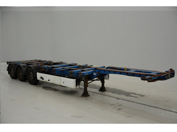 Semireboque transportador de contêineres/ Caixa móvel Krone Polyvalent skelet 20-30-40-45 ft: foto 2