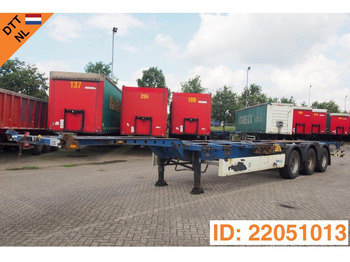Semireboque transportador de contêineres/ Caixa móvel KRONE