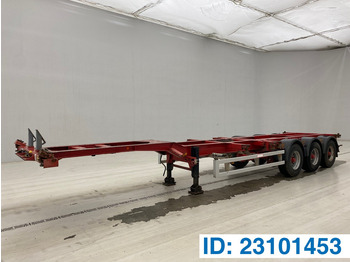 Semireboque transportador de contêineres/ Caixa móvel RENDERS