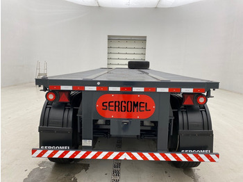 Semireboque transportador de contêineres/ Caixa móvel nuevo SERGOMEL Chassis/Plateau 20FT - NEW: foto 5