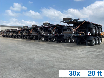 Semireboque transportador de contêineres/ Caixa móvel SERGOMEL