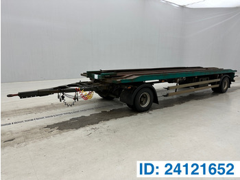 Reboque transportador de contêineres/ Caixa móvel SAMRO