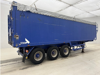 Semireboque basculante Stas 50 cub in alu: foto 4