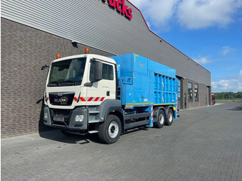 Caminhão limpa fossa MAN MTS SAUGBAGGER/SUCTIONEXCAVATOR/GRONDZUIGER: foto 2 Caminhão limpa fossa MAN MTS SAUGBAGGER/SUCTIONEXCAVATOR/GRONDZUIGER: foto 2