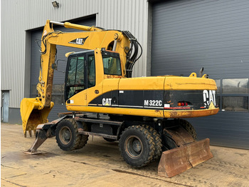 Escavadeira de rodas Caterpillar M322C - Hydraulic stabilizers / VA Triple boom / CE-certified,: foto 3