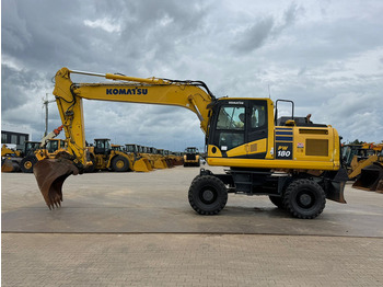 Escavadeira de rodas KOMATSU PW180