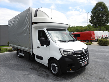 Furgão de toldo RENAULT MASTER TARPAULIN 10 PALLETS WEBASTO CRUISE CONTROL AIR CONDITIONING LED LIGHTS  165HP: foto 4