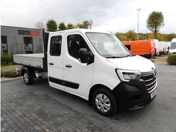 Furgão basculante RENAULT MASTER TIPPER DOUBLE CABIN DOKA 7 SEATS CRUISE CONTROL NAVIGATION LED LIGHTS AIR CONDITIONING  145HP: foto 4