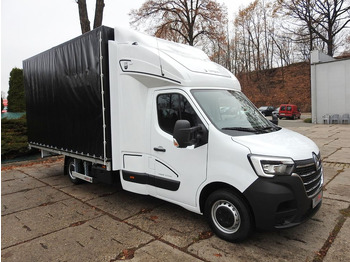 Furgão de toldo, Carrinha cabine dupla nuevo Renault MASTER PRITSCHE PLANE 10 PALETTEN WEBASTO A/C: foto 4